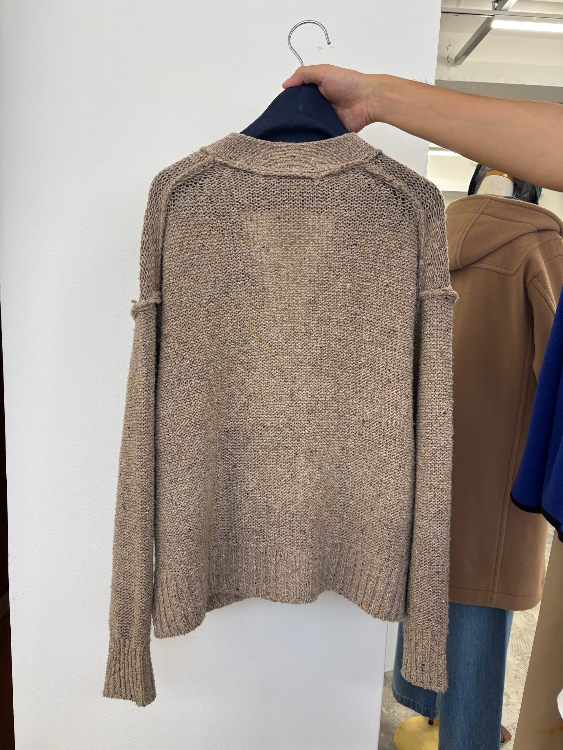 【予約⚡︎販売】ローゲージニットオーバーサイズカーディガン／8652101／LE MÉLANGE／2026 AW #2