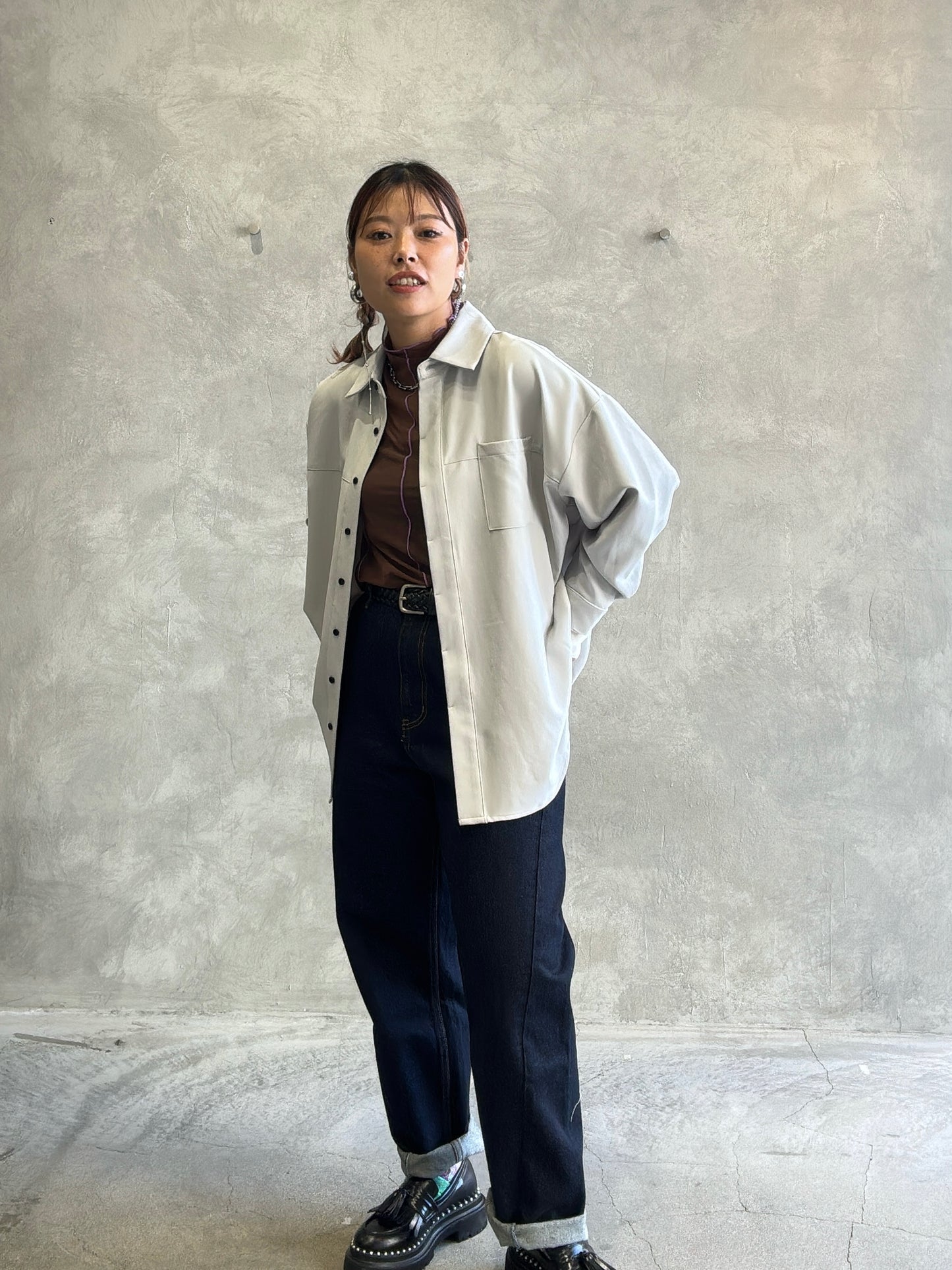 ダブルカフスシャツ／Dignite collier