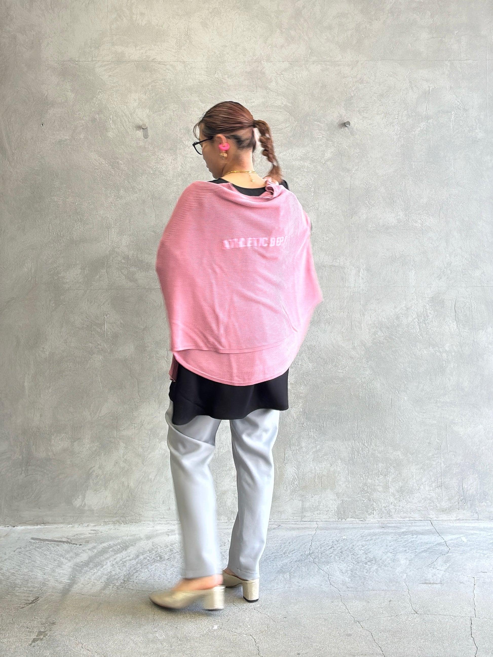 ワッフルドルマンロンT／flamingo firm