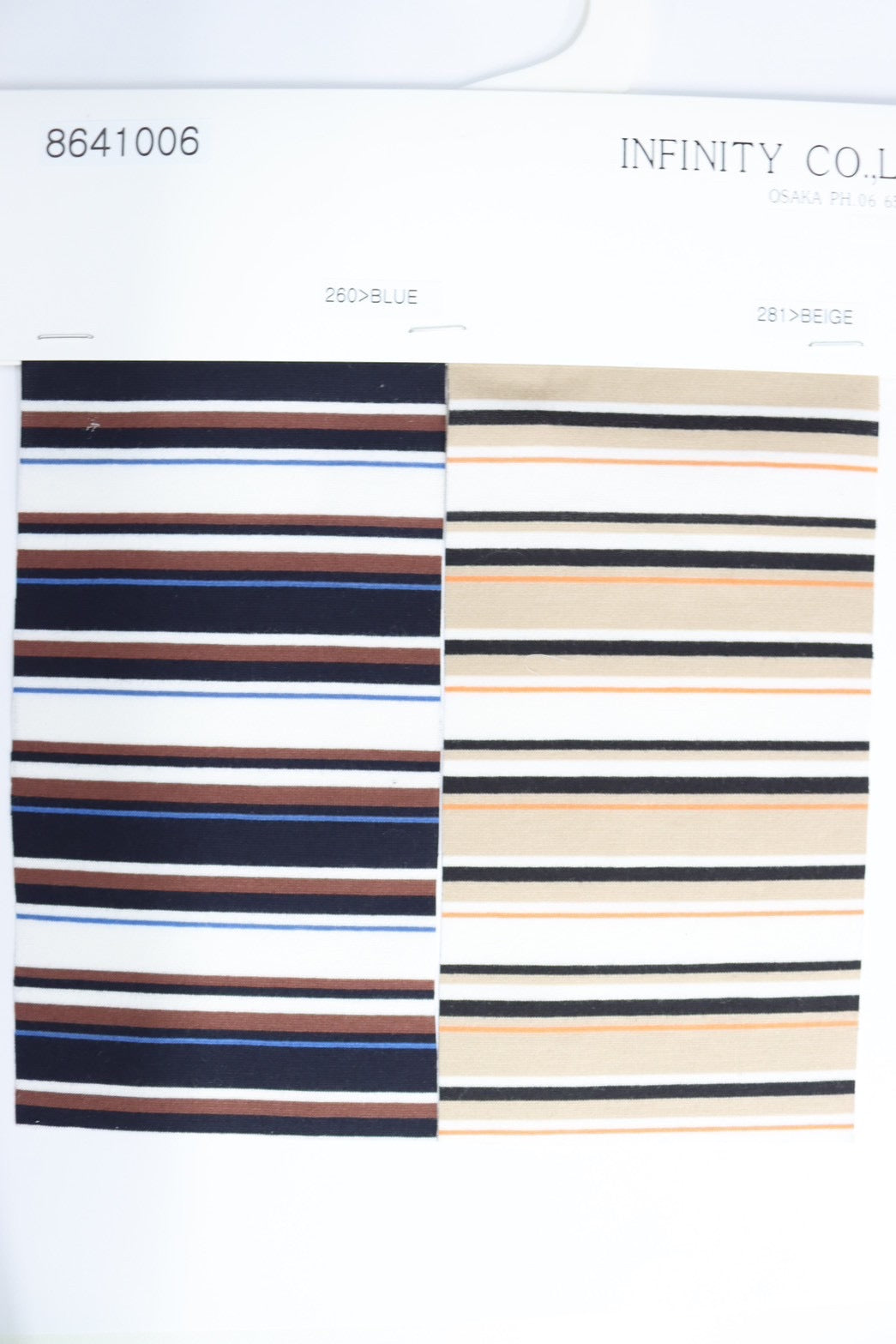 【予約⚡︎販売】マルチボーダーロンT／#8641006／LE MÉLANGE／2026 AW #1