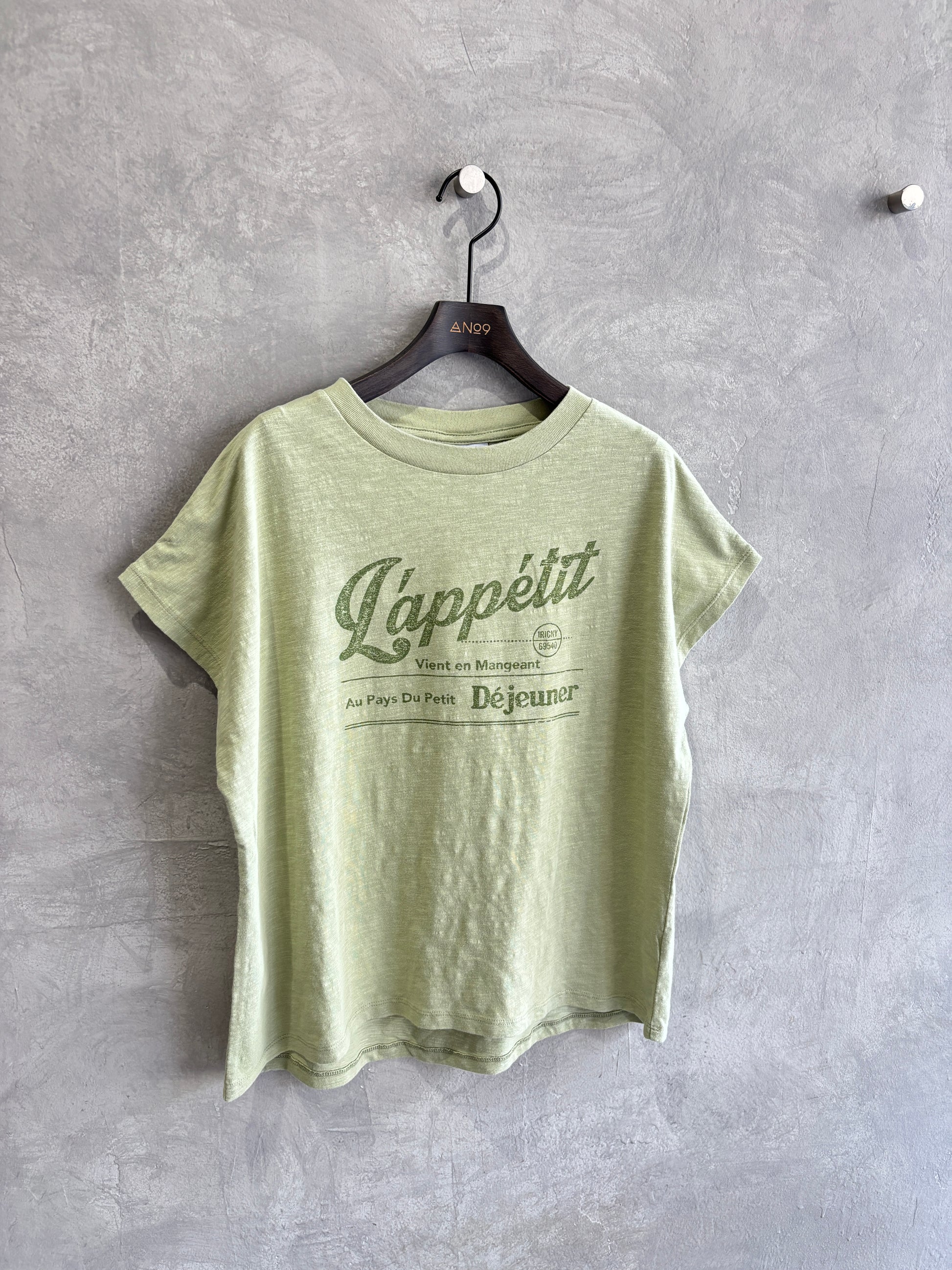 【予約販売】LappetitゆるフレンチスラブTシャツ／ING