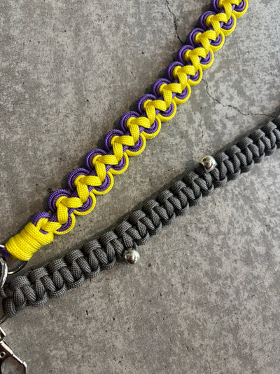 ⭐︎コラボ【予約販売】Rétro PURPLE／レトロパープル（パープル×イエロー）2way仕様スマホショルダー／ホイップウェーブ＆パール／受注生産