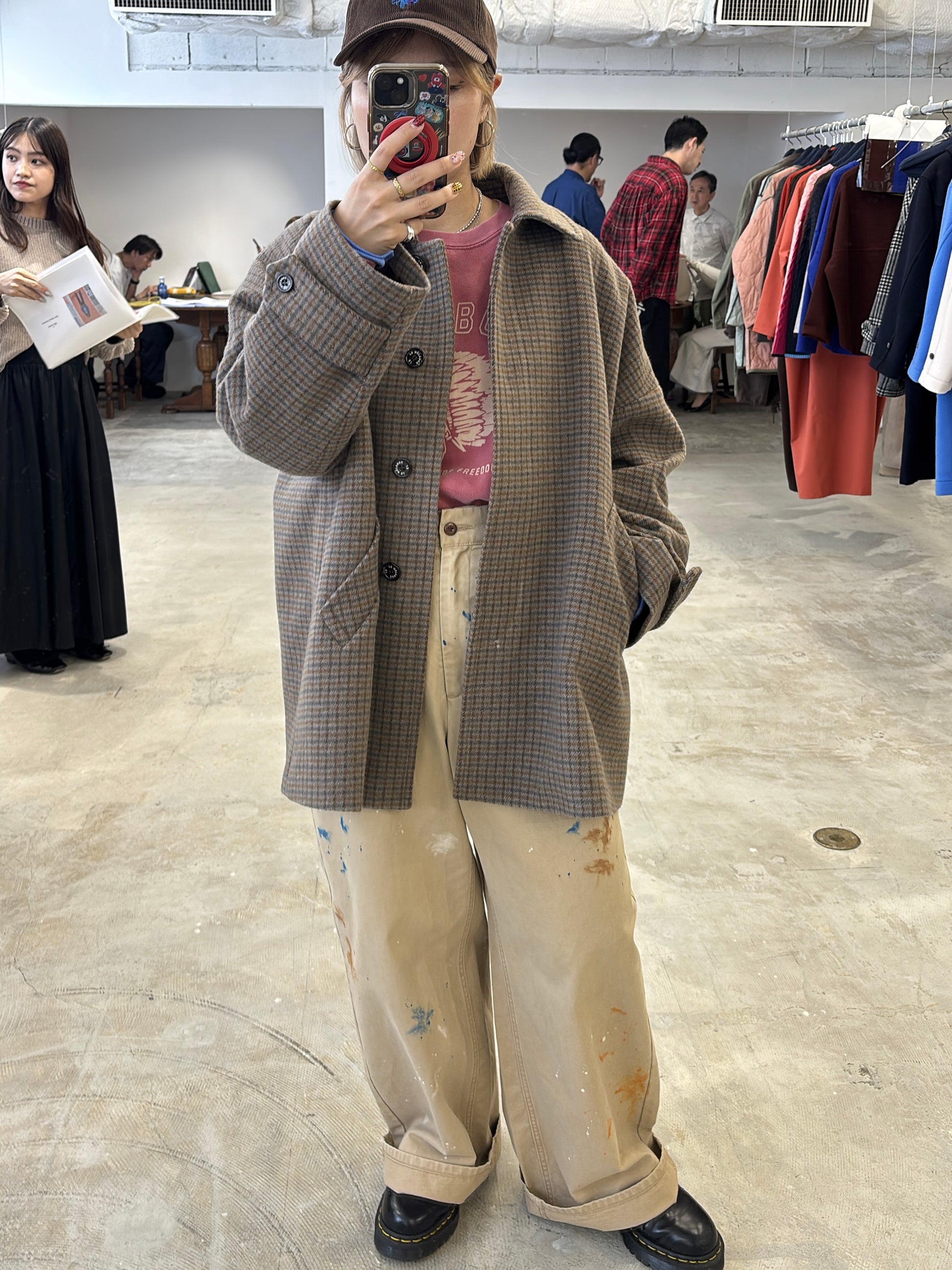 【予約⚡︎販売】ペイントチノパンツ／8653501／LE MÉLANGE／2026 AW #2