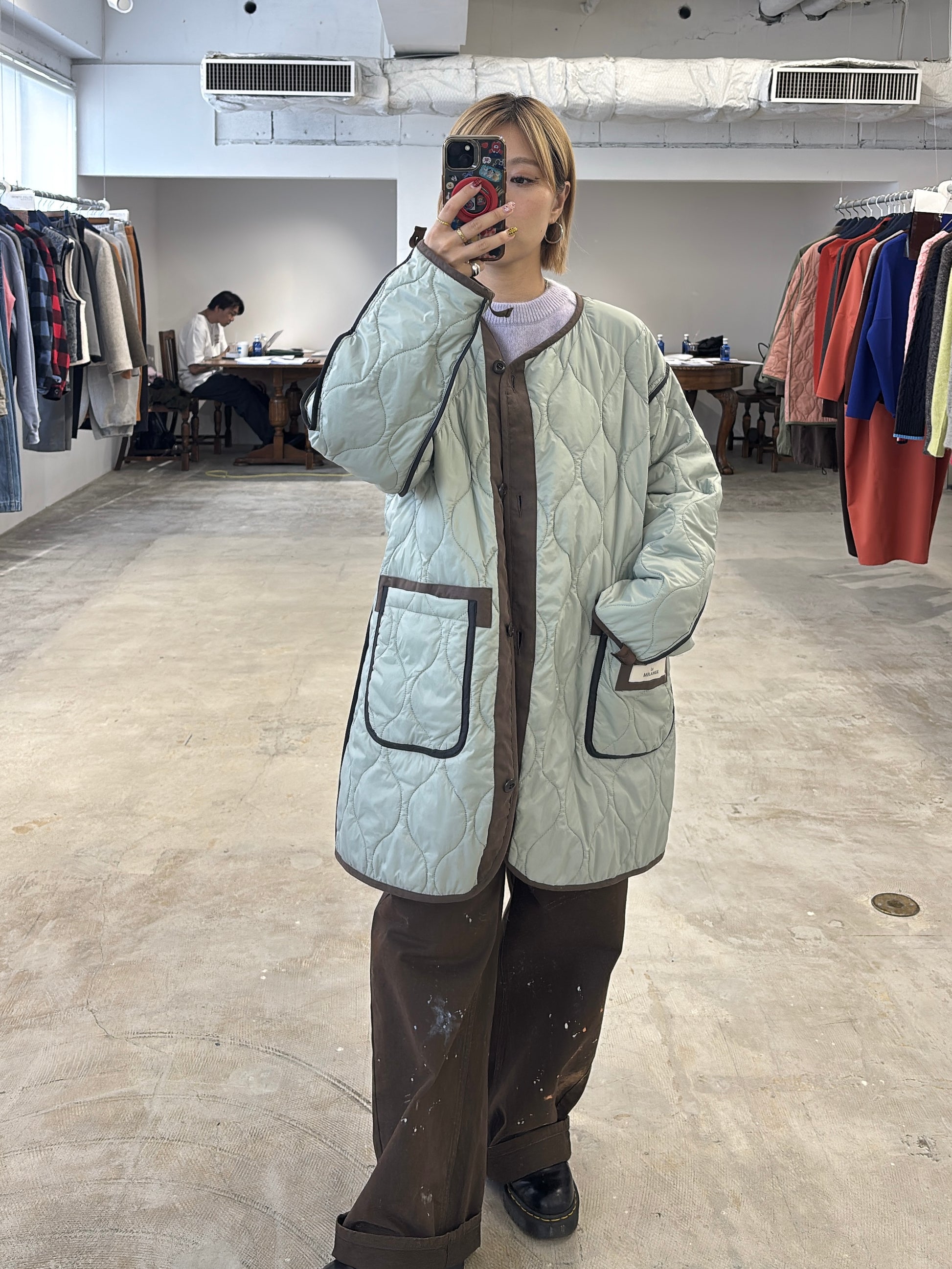 【予約⚡︎販売】リバーシブルキルティングライナー／8653902／LE MÉLANGE／2026 AW #2