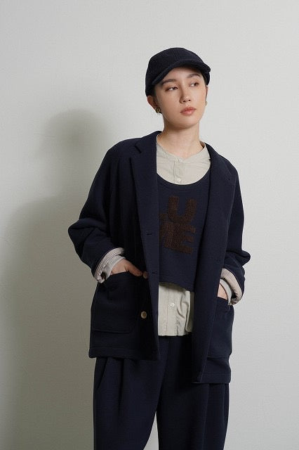 【予約⚡︎販売】マイクロフリースWジャケット／604513／CYAN tokyo／2026 AW#1