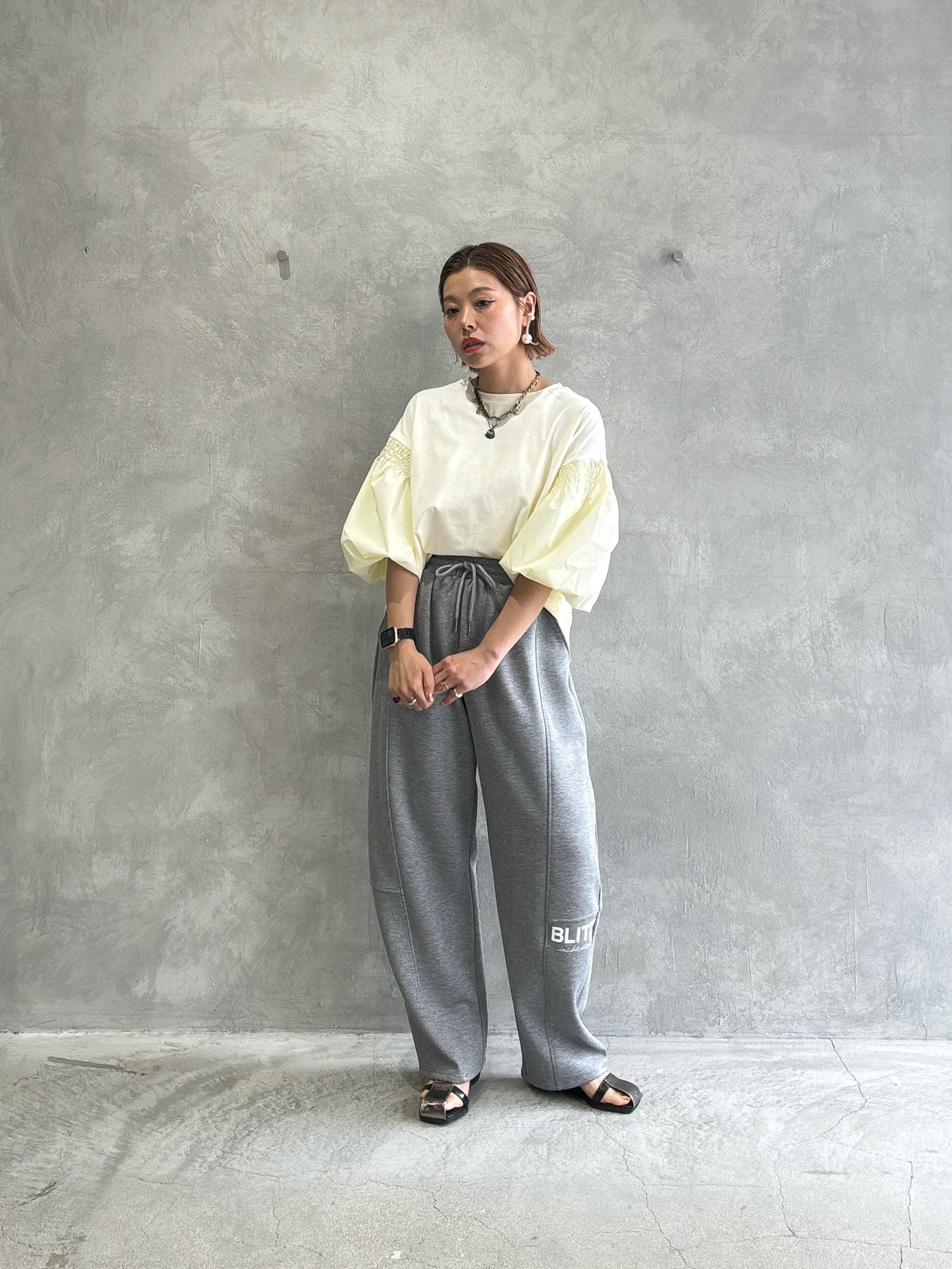 パフスリーブ⚡︎デザイントップス