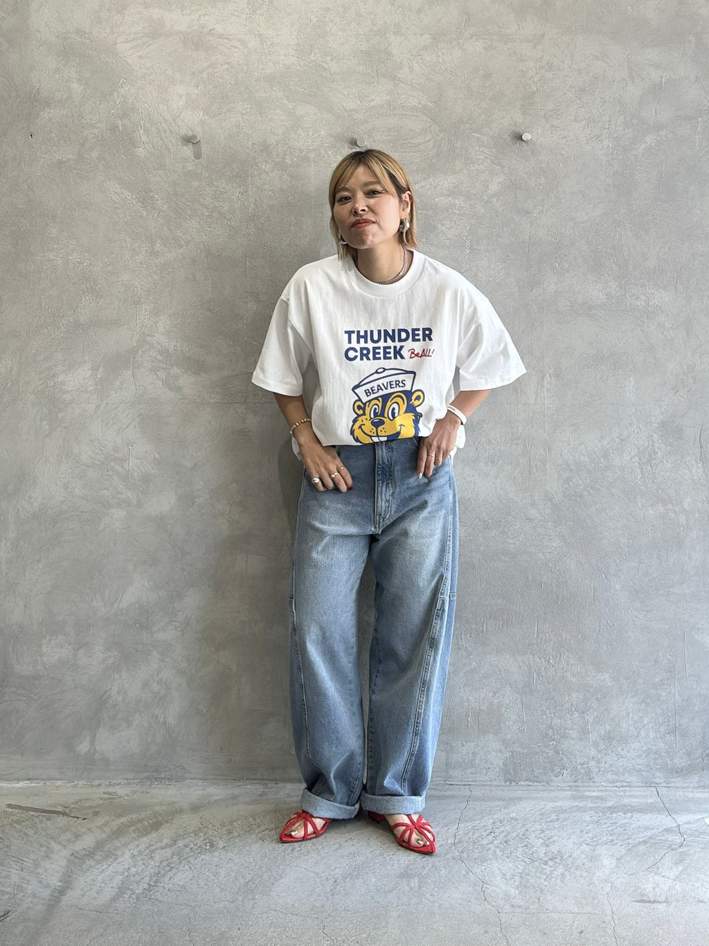 受付終了【予約販売】men'sサイズ／THUNDER CREEK Tシャツ／ING