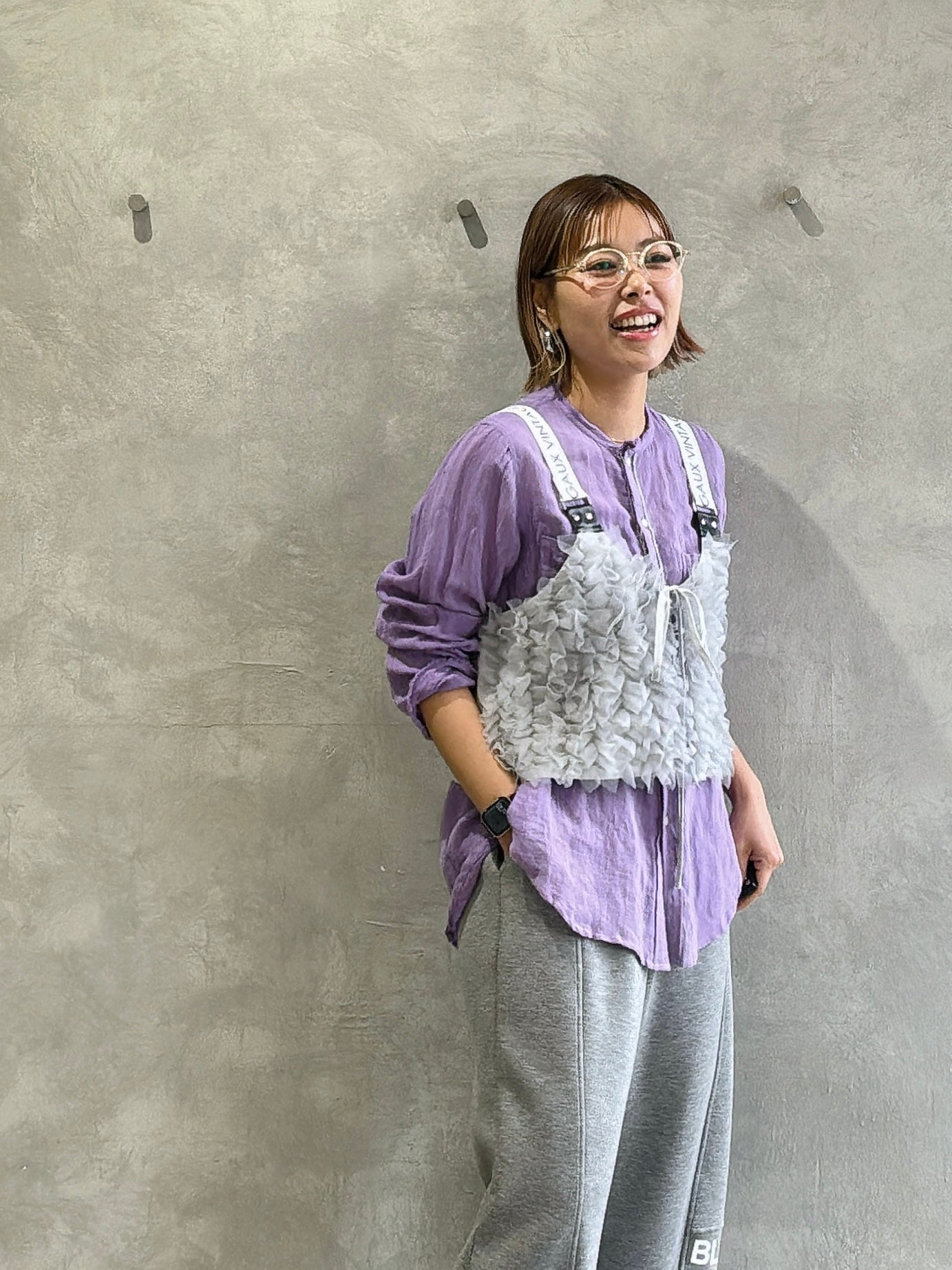 フリルショートビスチェ／AC-26060-S／MARGAUX VINTAGE／2026 SS#2