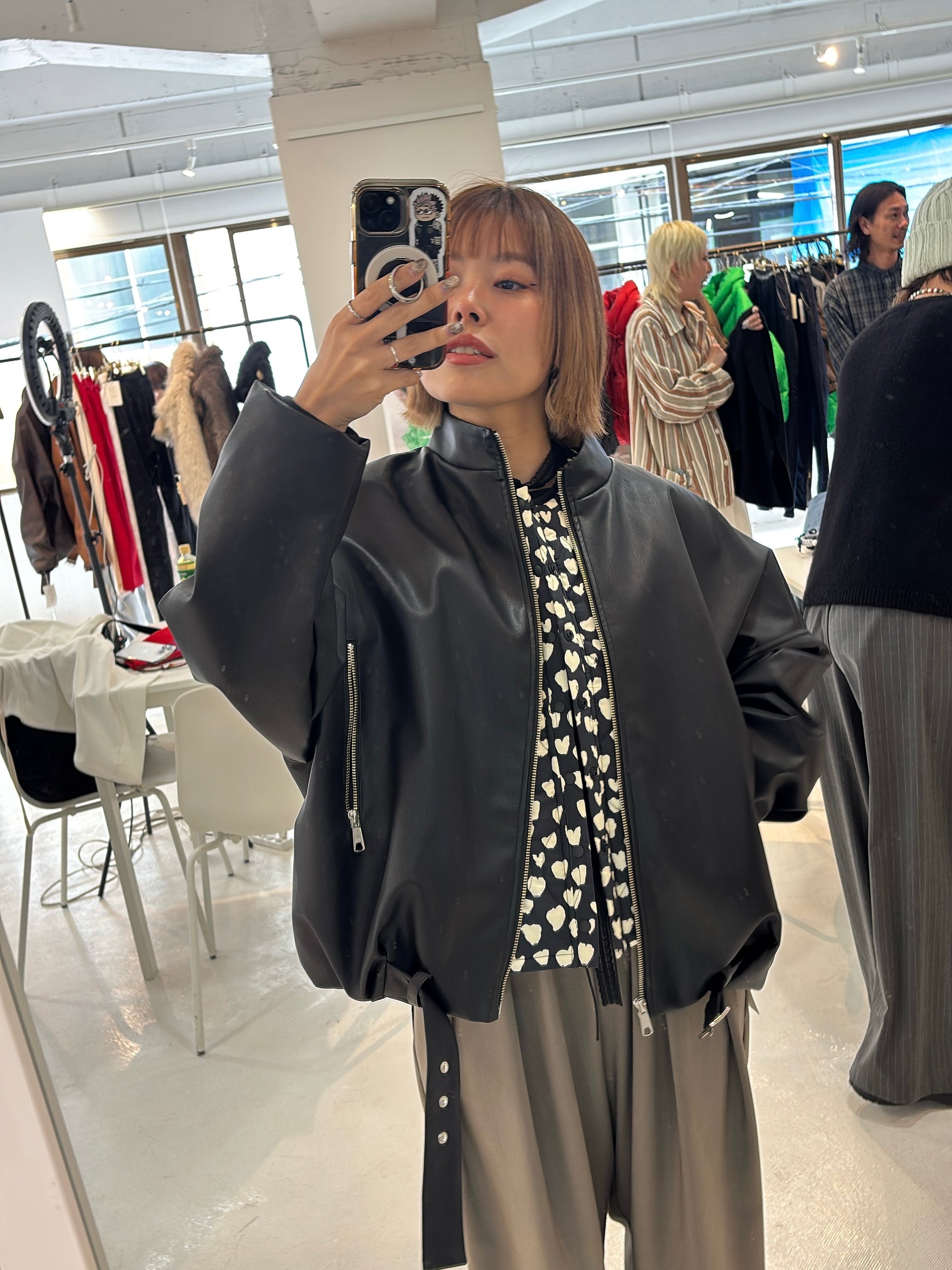 【予約⚡︎販売】レザーライダース／MG JK-26081-A／MARGAUX VINTAGE／2026 AW＃1