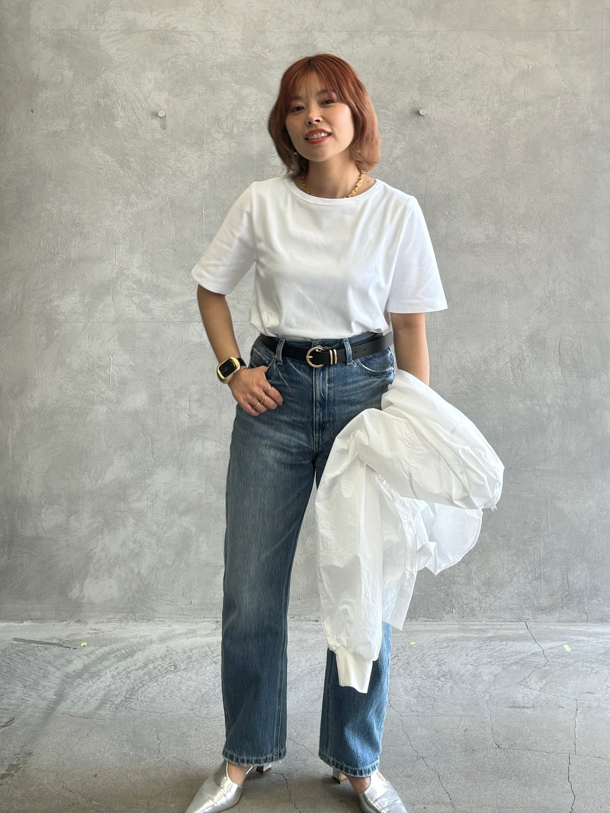ベーシックTシャツ／Anna Kerry／MNMS