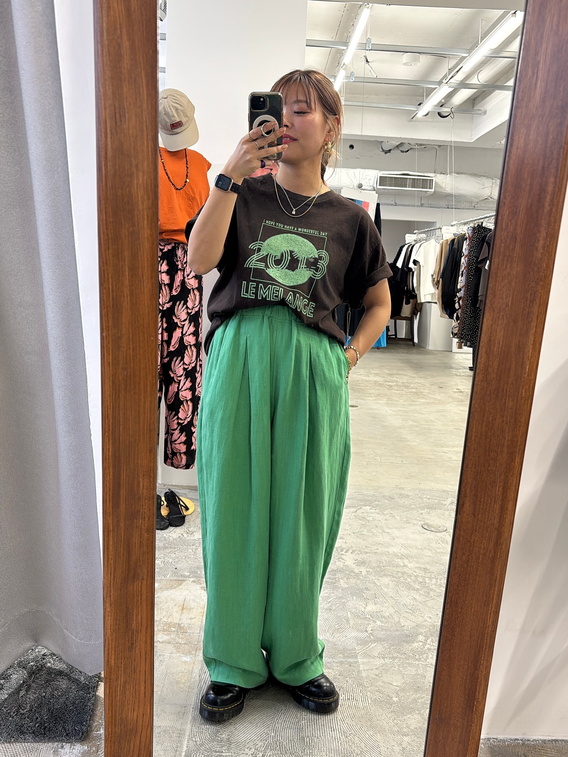 受付終了【予約販売】バレルシルエットパンツ／8623507／LE MÉLANGE／2026 SS#2