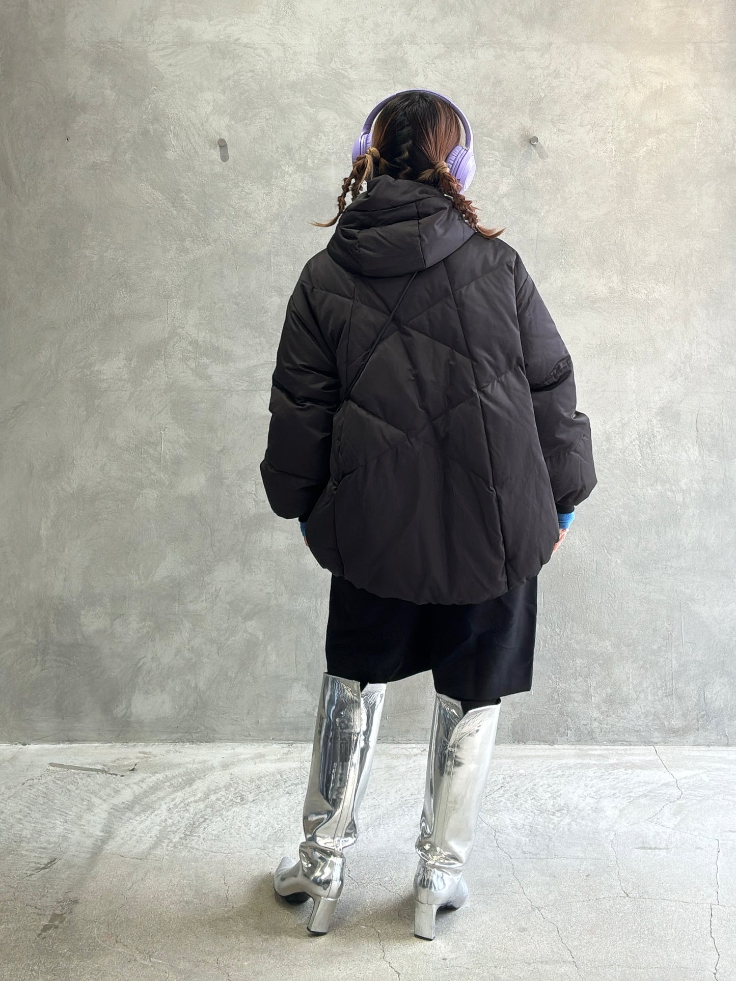 コクーンダウンジャケット／ayane