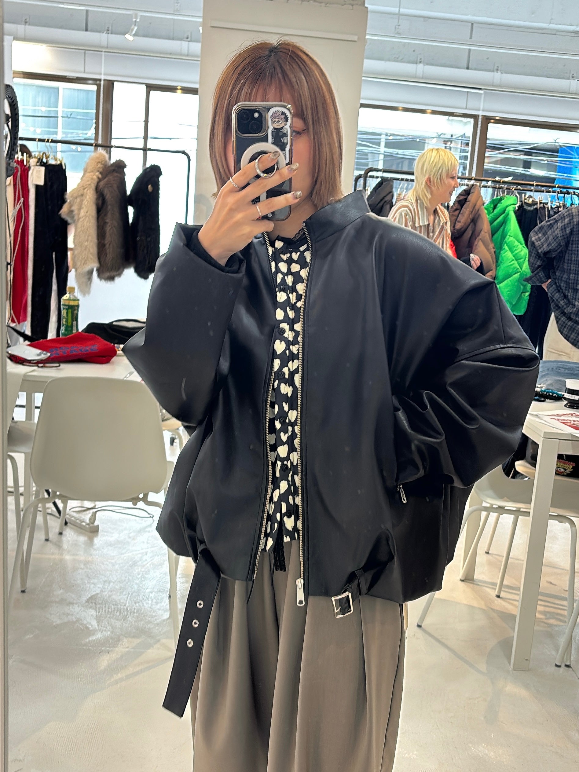 【予約⚡︎販売】レザーライダース／MG JK-26081-A／MARGAUX VINTAGE／2026 AW＃1