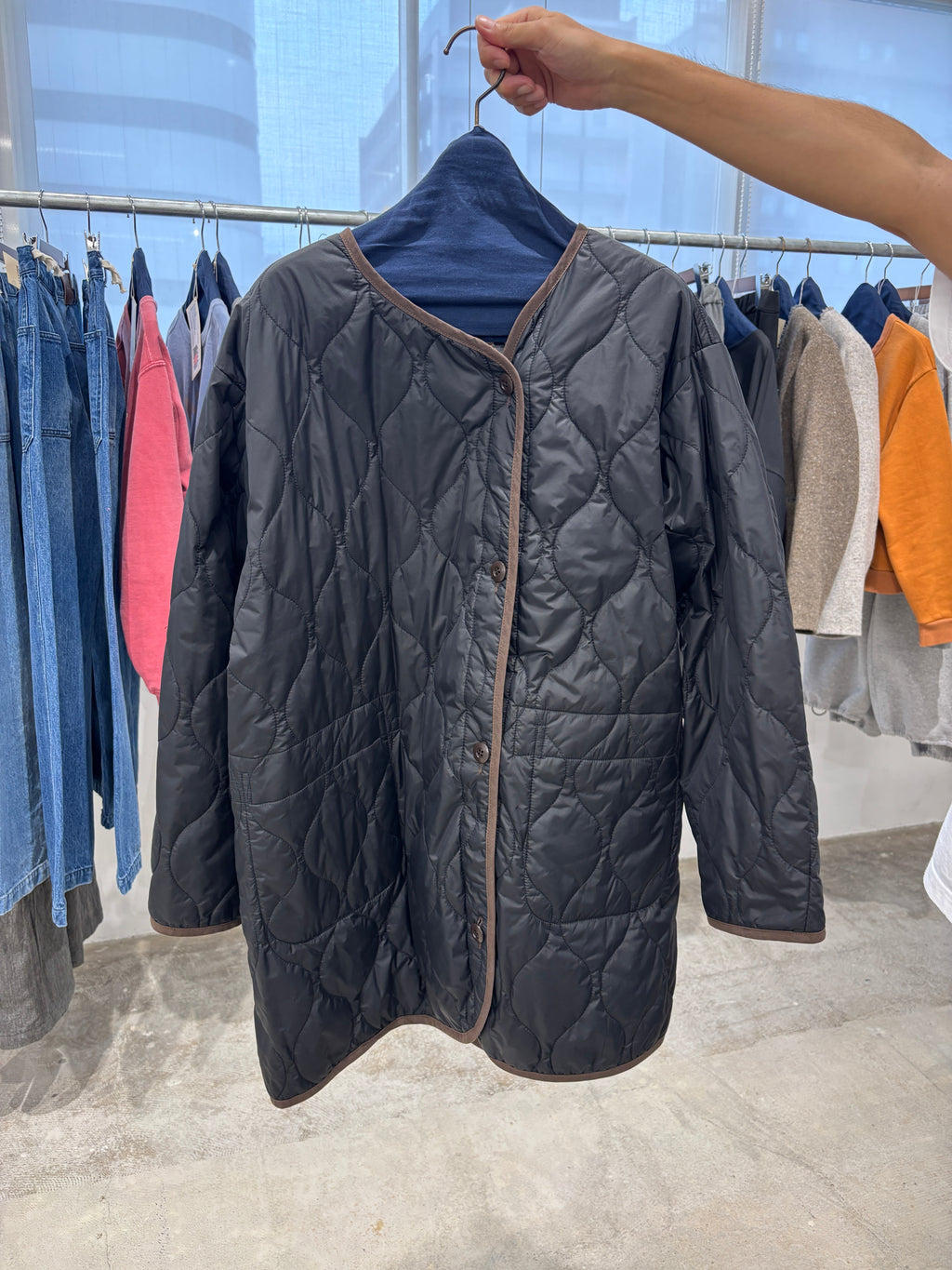 受付終了【予約⚡︎販売】リバーシブルキルティングライナー／8653902／LE MÉLANGE／2026 AW #2