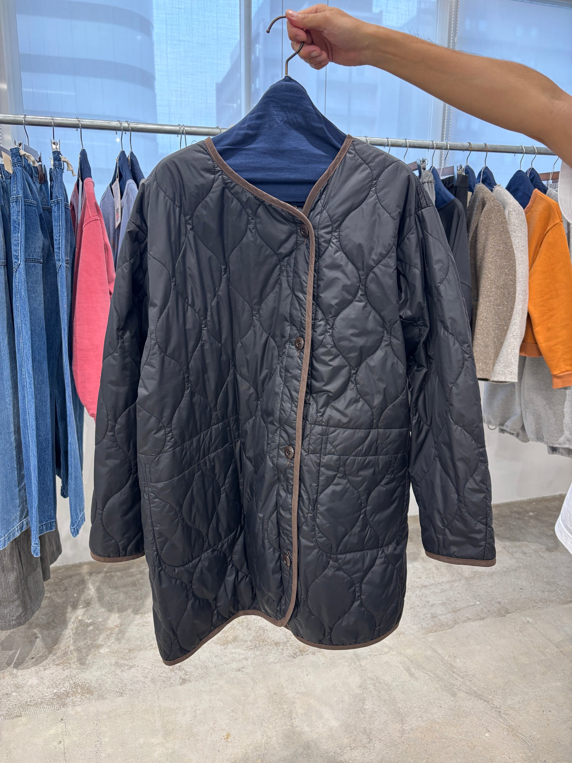 【予約⚡︎販売】リバーシブルキルティングライナー／8653902／LE MÉLANGE／2026 AW #2