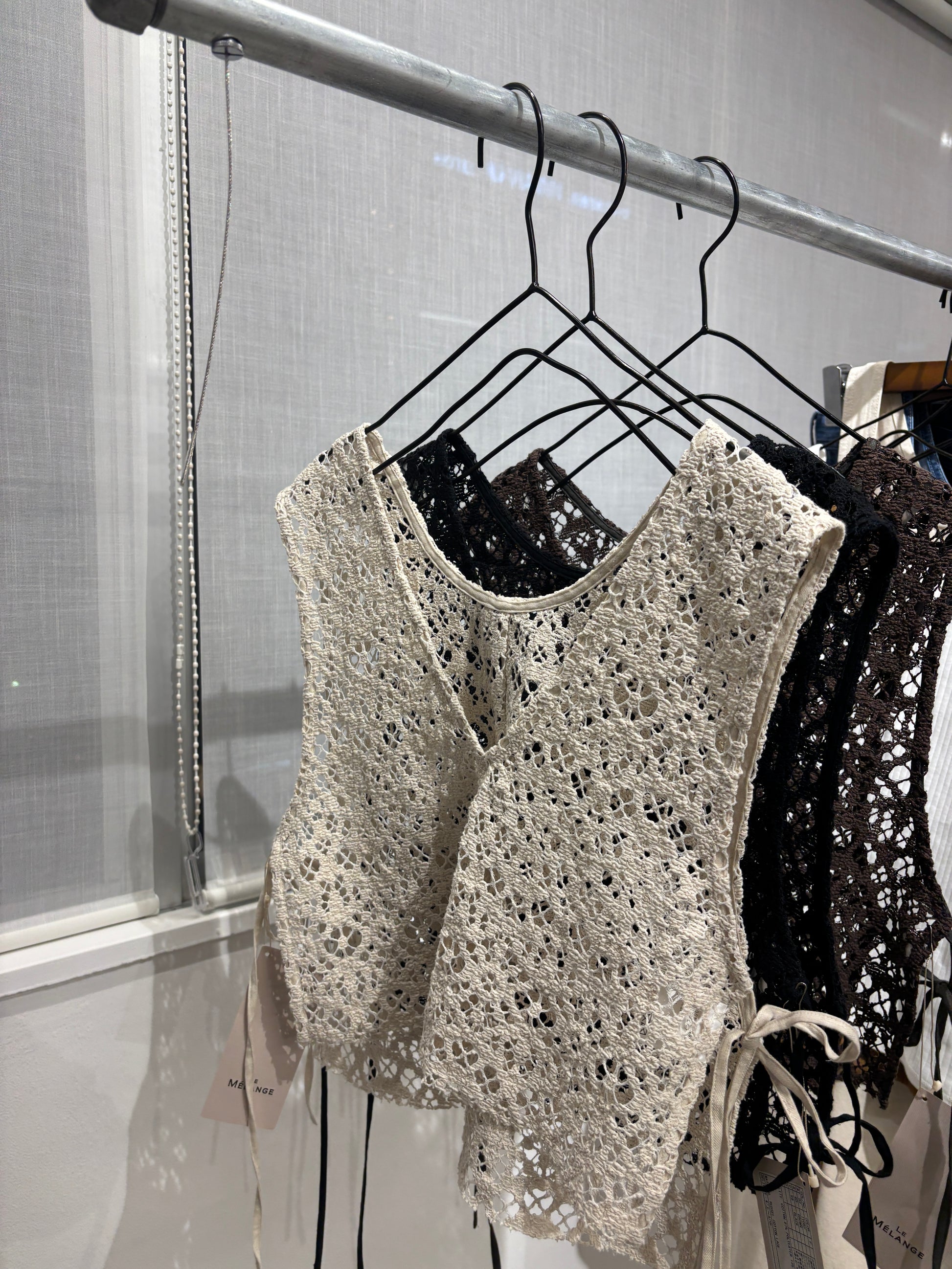 受付終了【予約販売】レースビスチェ／8623202／LE MÉLANGE／2026 SS#2