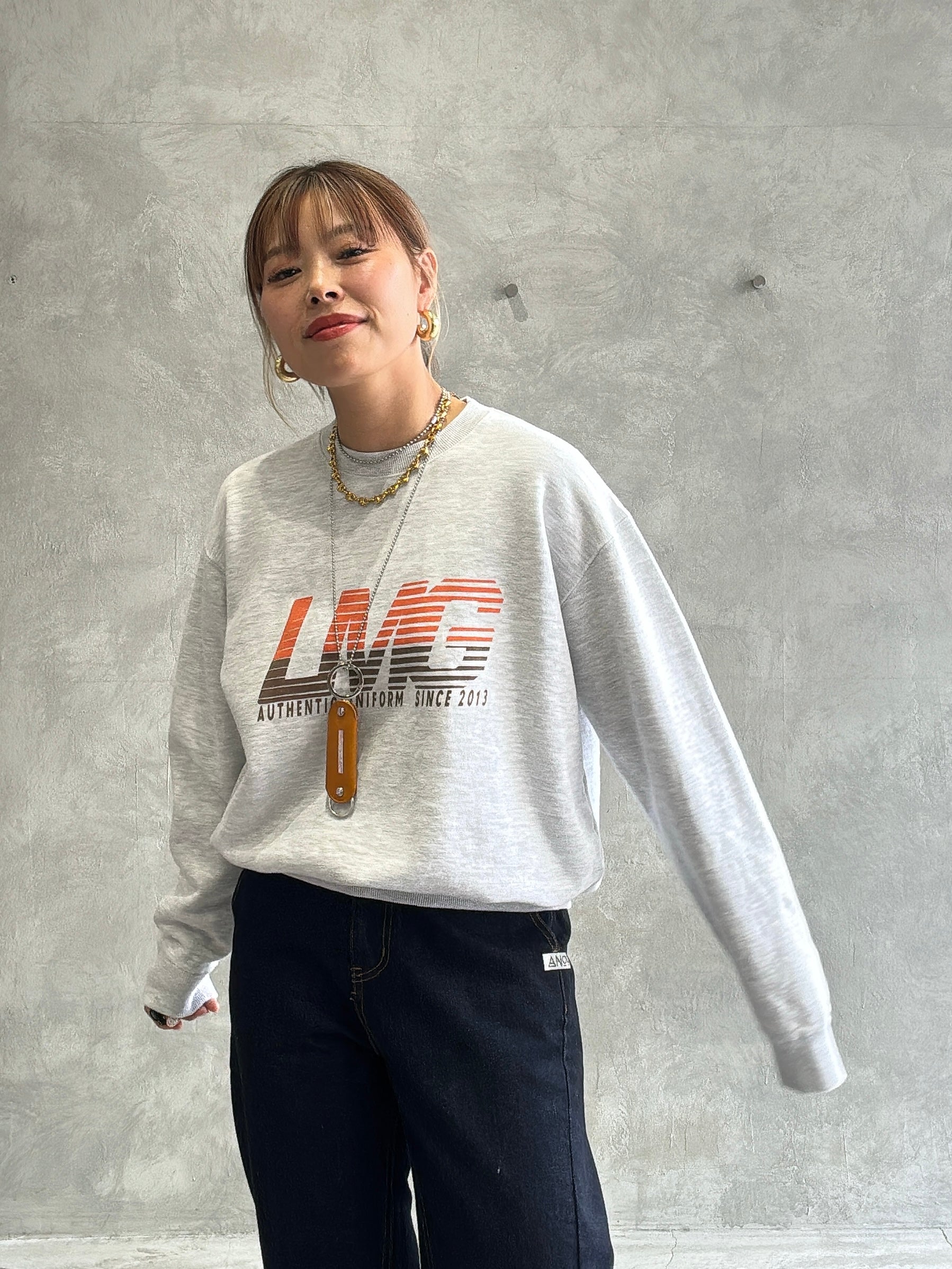 LMGスウェット／8611004／LE MÉLANGE