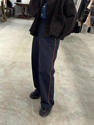 受付終了【予約⚡︎販売】ラインコットンツイルパンツ／#8643503／LE MÉLANGE／2026 AW #1