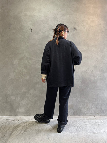 ウールタックパンツ／LE MÉLANGE