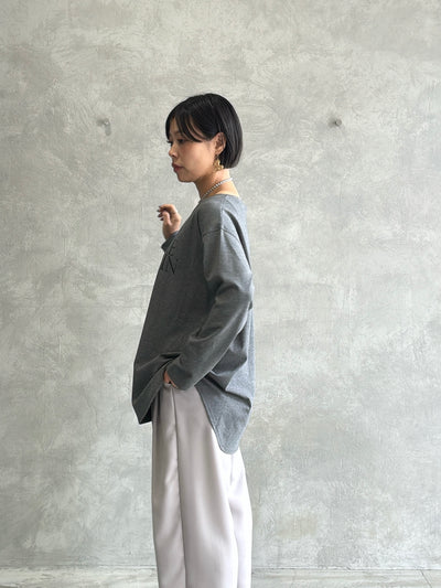 ロゴプリントロンT／Anna Kerry