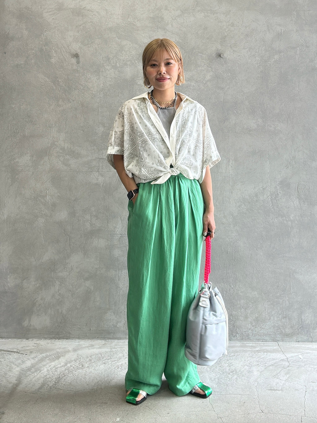 バレルシルエットパンツ／8623507／LE MÉLANGE／2026 SS#2