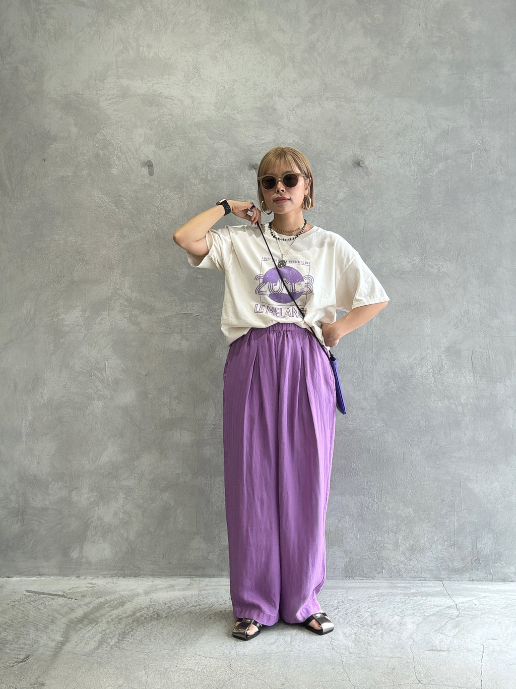 バレルシルエットパンツ／8623507／LE MÉLANGE／2026 SS#2