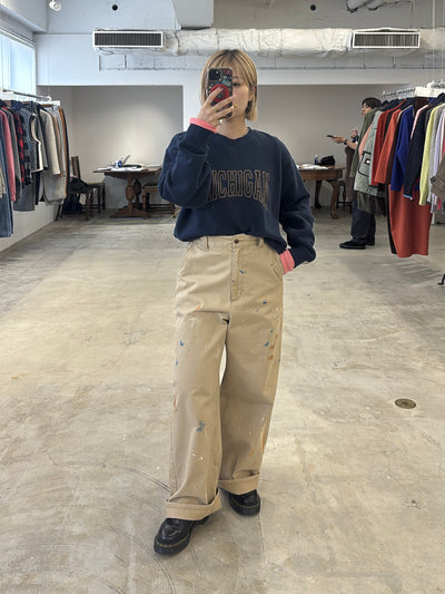 【予約⚡︎販売】ペイントチノパンツ／8653501／LE MÉLANGE／2026 AW #2