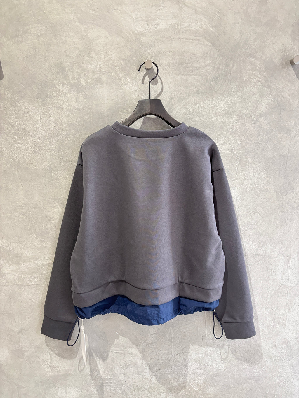 ナイロンドッキングスウェット