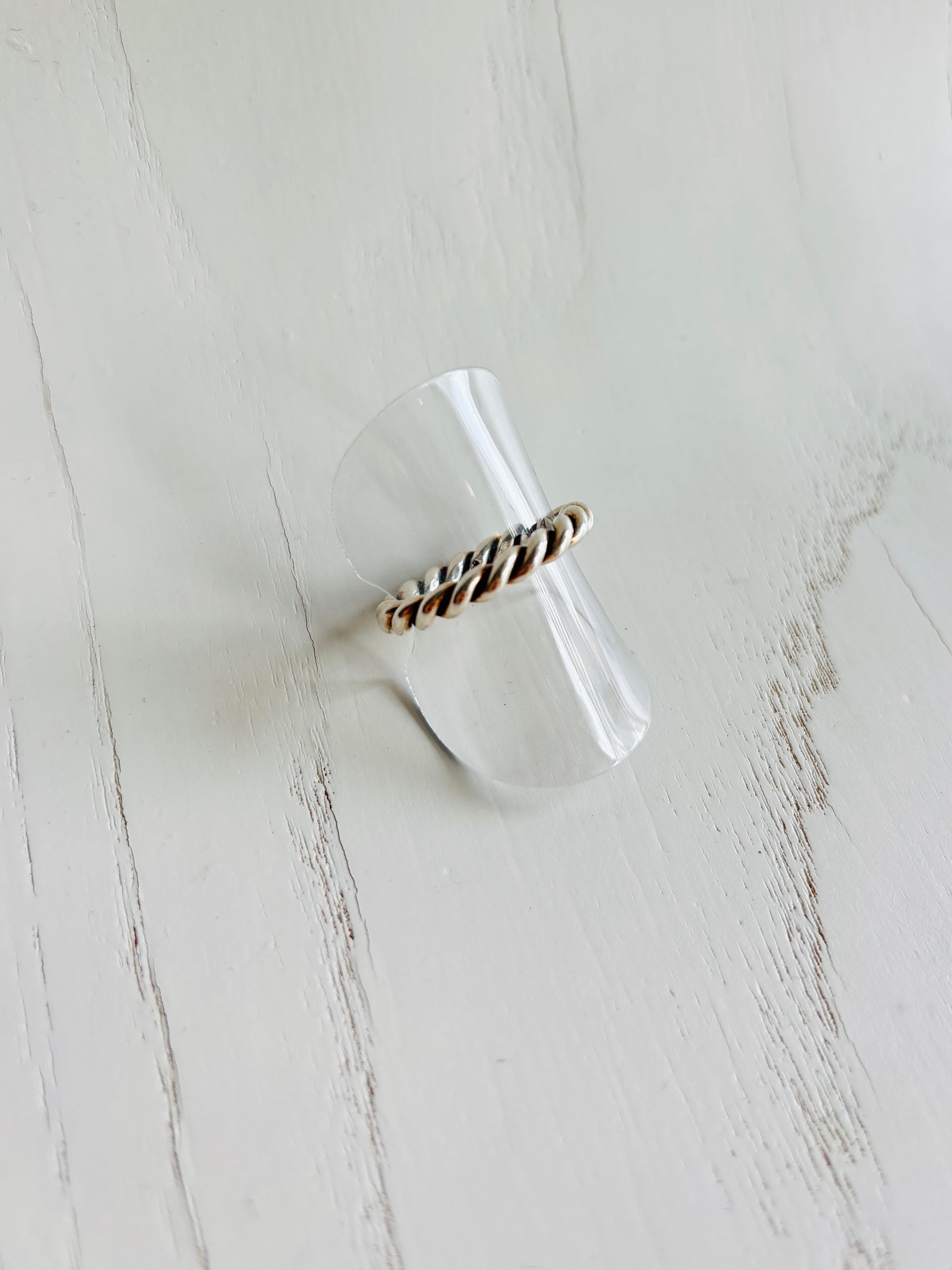 ツイストリング　＃13号／silver925