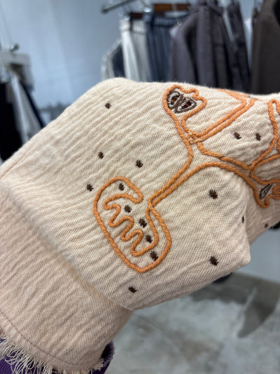 受付終了【予約⚡︎販売】刺繍クルーネックジャケット／#8643804／LE MÉLANGE／2026 AW #1