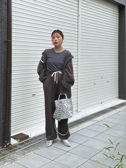 ジップアップパーカー／Anna Kerry