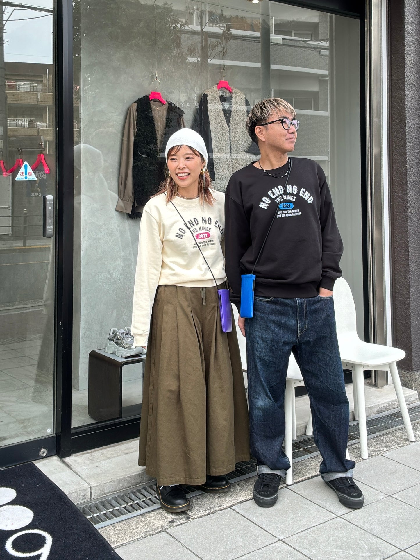 受付終了【予約販売】カレッジデザインスウェット／the Nines