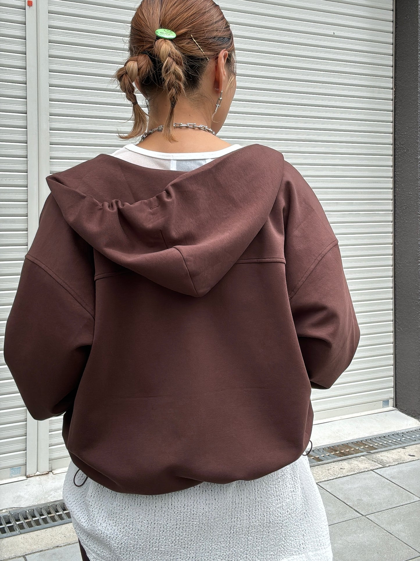 ジップアップパーカー／Anna Kerry