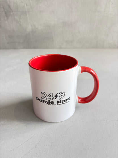 受付終了【予約販売】PURPLE MART⚡︎オリジナルバイカラーマグカップ／the Nines