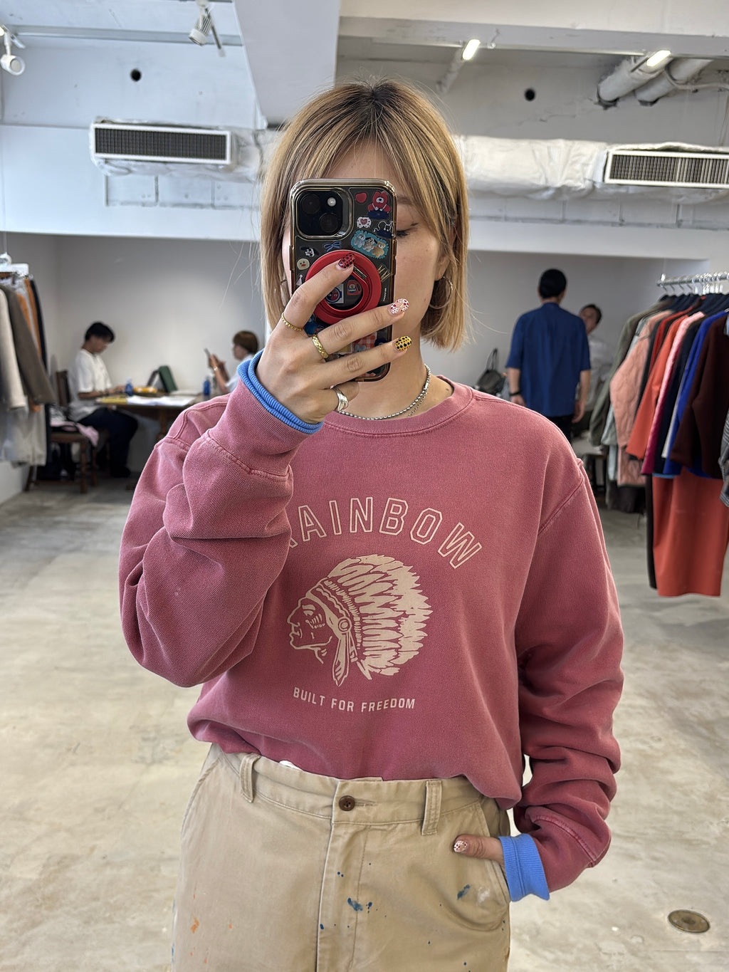 受付終了【予約⚡︎販売】裏起毛フロッキープリントスウェット／8651006／LE MÉLANGE／2026 AW #2