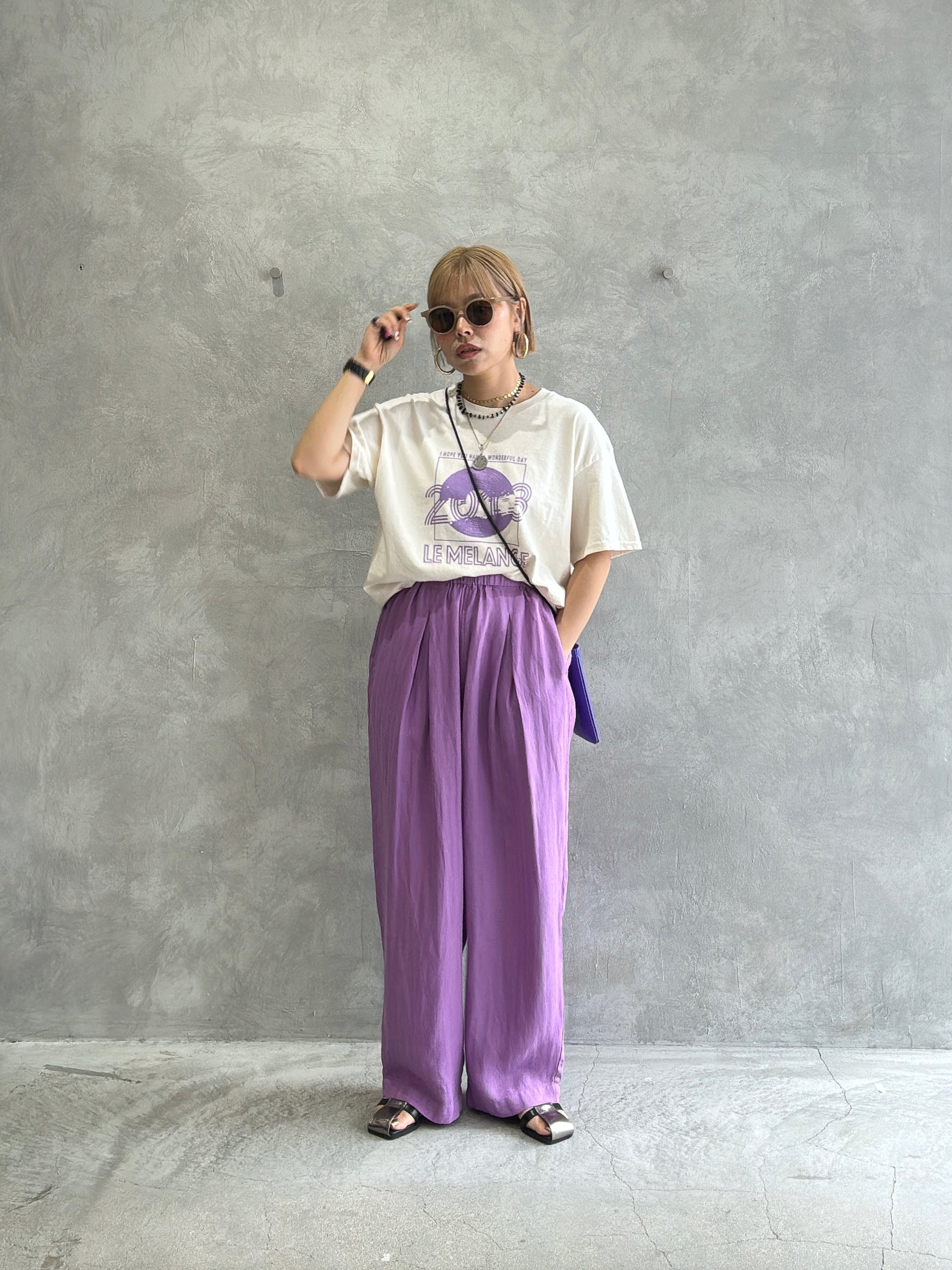 バレルシルエットパンツ／8623507／LE MÉLANGE／2026 SS#2