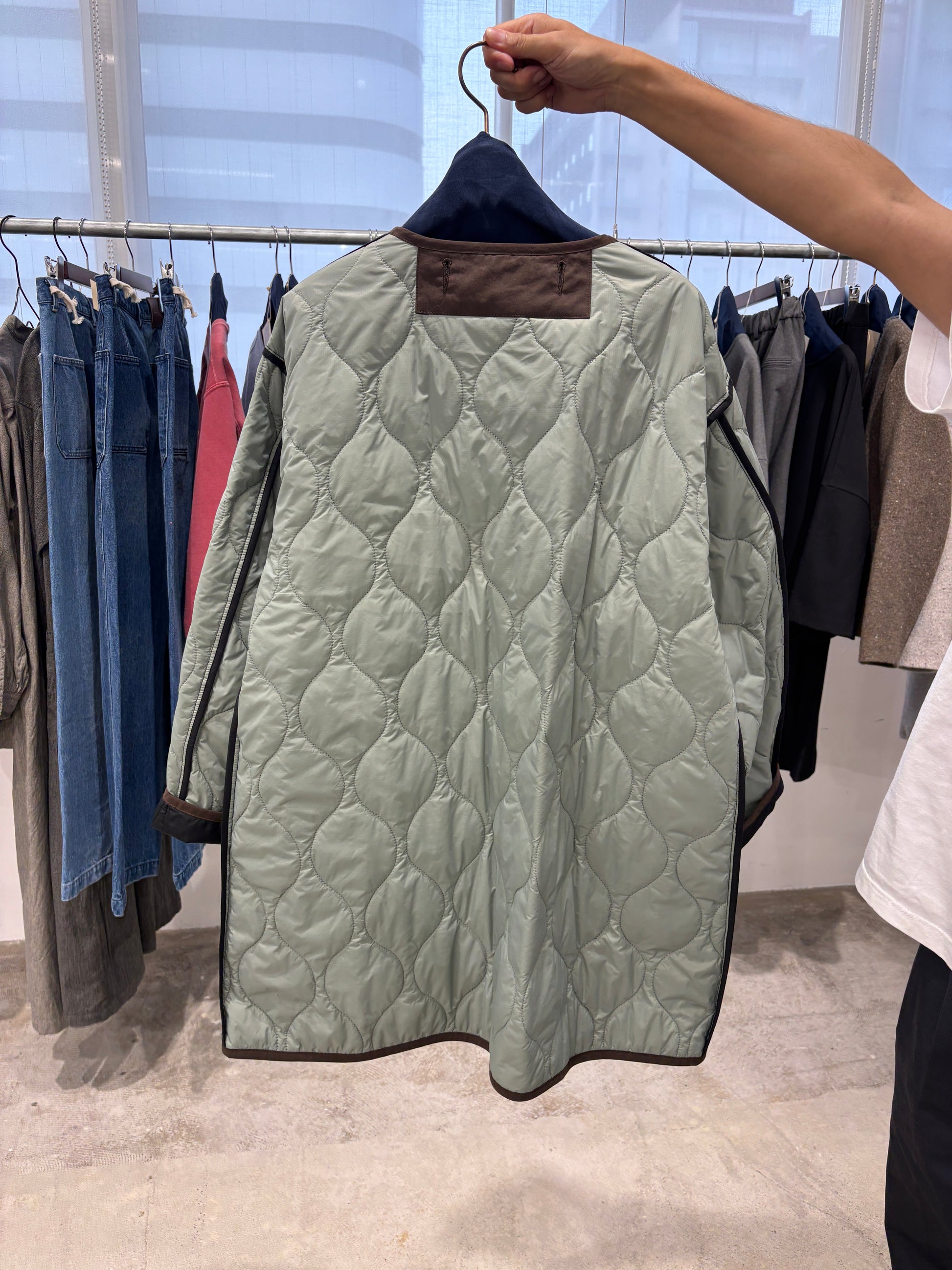 【予約⚡︎販売】リバーシブルキルティングライナー／8653902／LE MÉLANGE／2026 AW #2