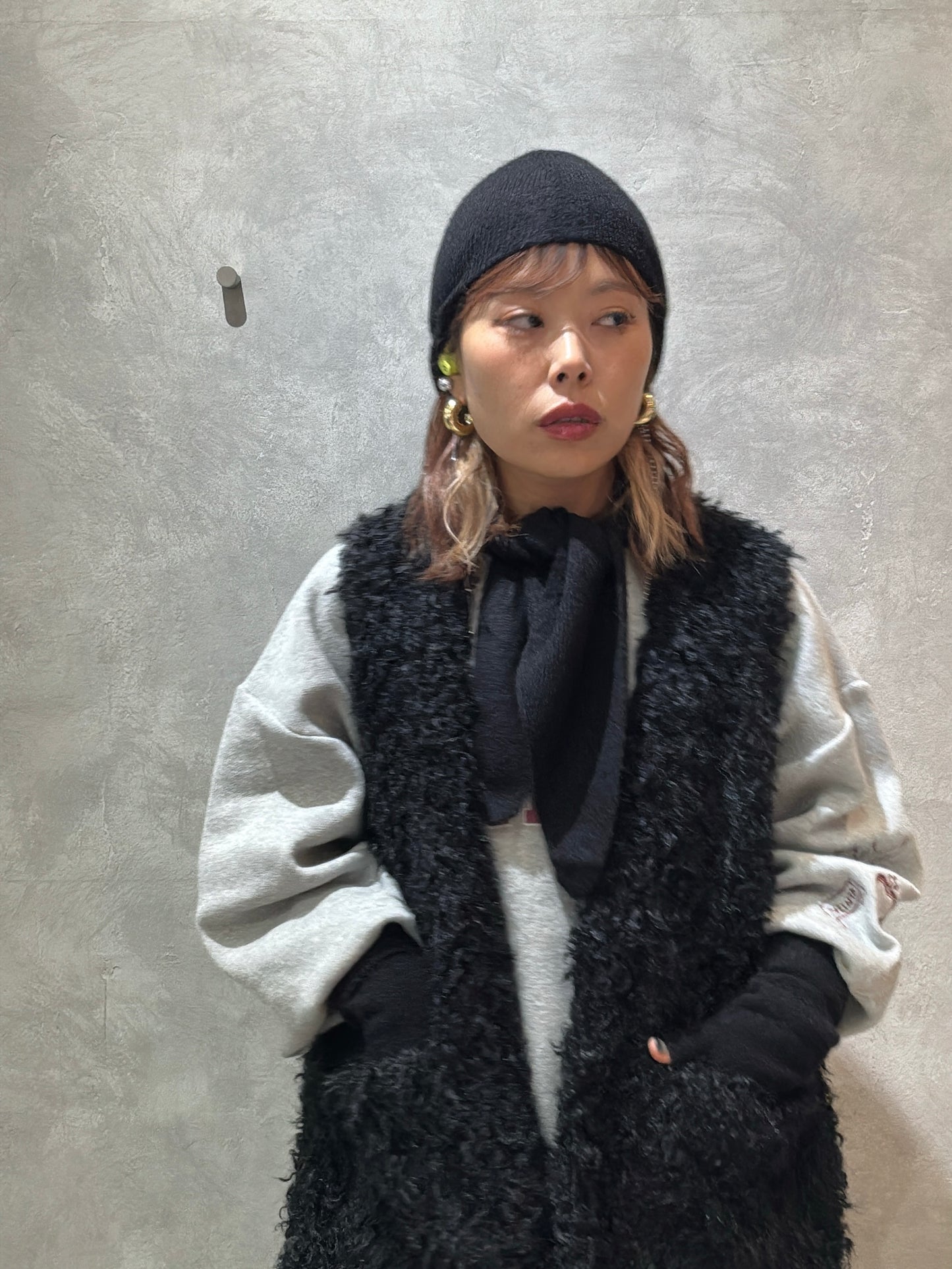 ソフトモヘアビーニー／VERSEAU