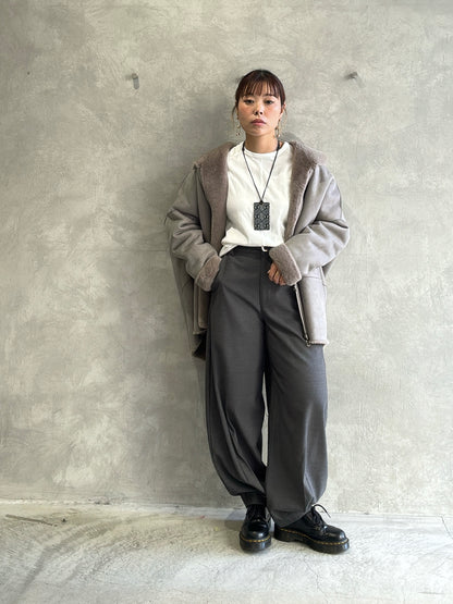 【再入荷】カフタックパンツ／Anna Kerry