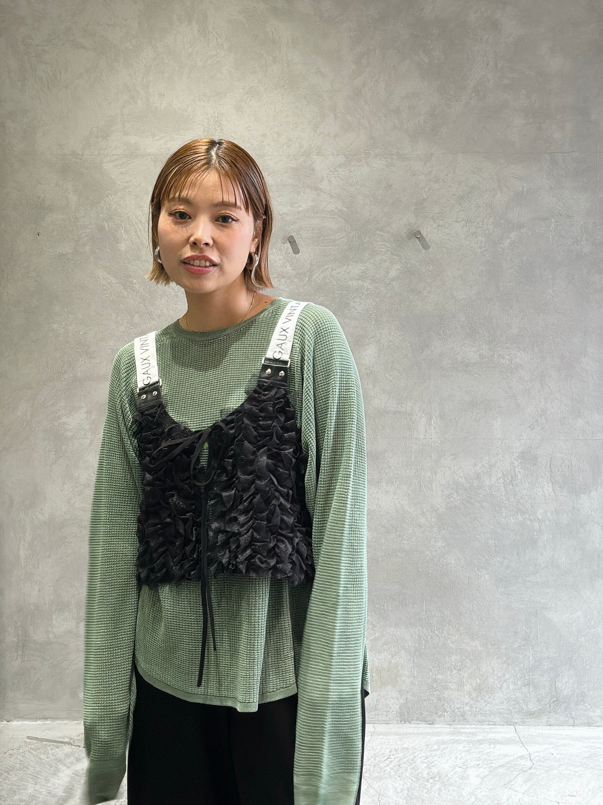 フリルショートビスチェ／AC-26060-S／MARGAUX VINTAGE／2026 SS#2