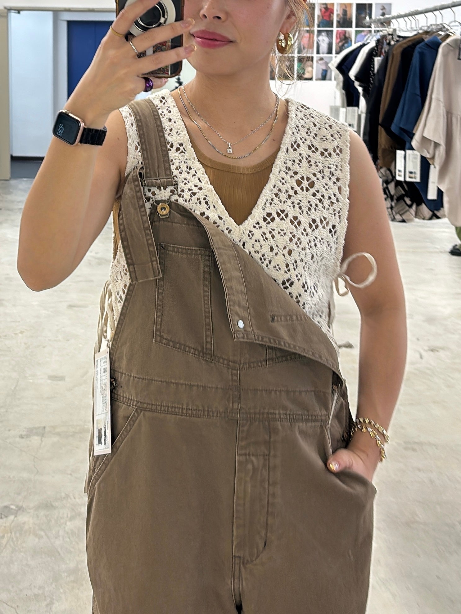 受付終了【予約販売】バックスクエアタンクトップ／8621001／LE MÉLANGE／2026 SS#2