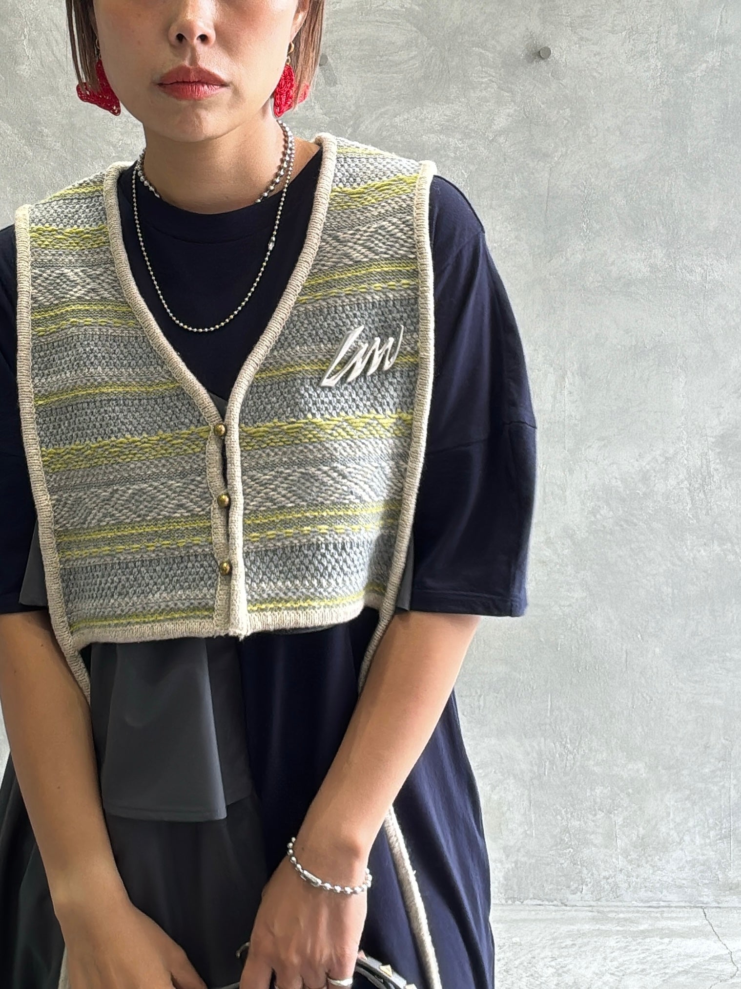 LMブローチ／#8648004／LE MÉLANGE／2026 AW #1