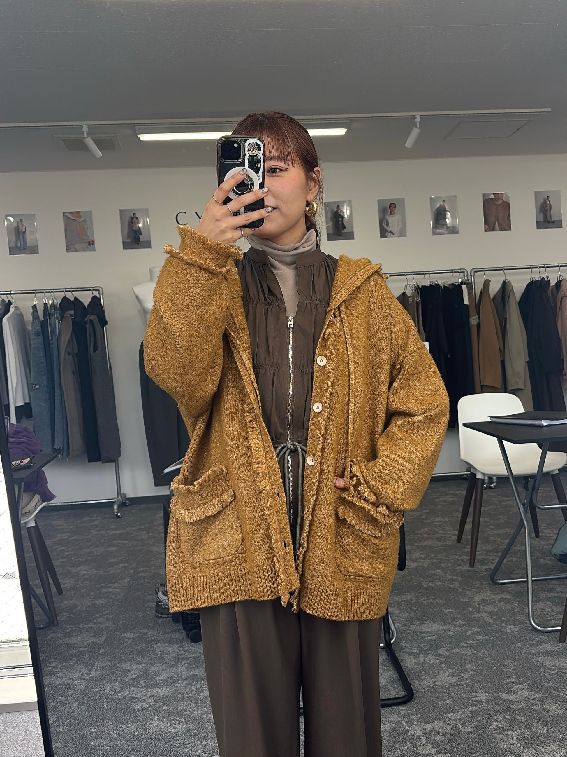 【予約⚡︎販売】ティアードスキッパーサロペット／604498／CYAN tokyo／2026 AW#1