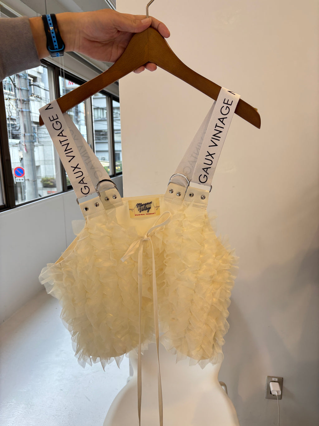 受付終了【予約販売】フリルショートビスチェ／AC-26060-S／MARGAUX VINTAGE／2026 SS#2