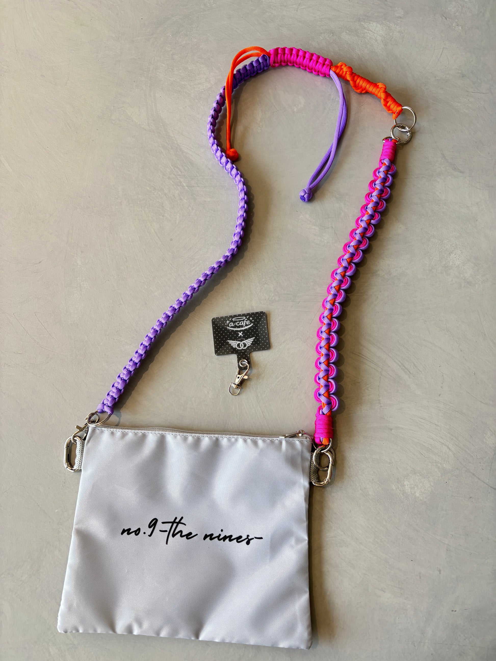 ⭐︎コラボ【予約販売】サコッシュ SET／パラコードショルダー+サコッシュ／受注生産