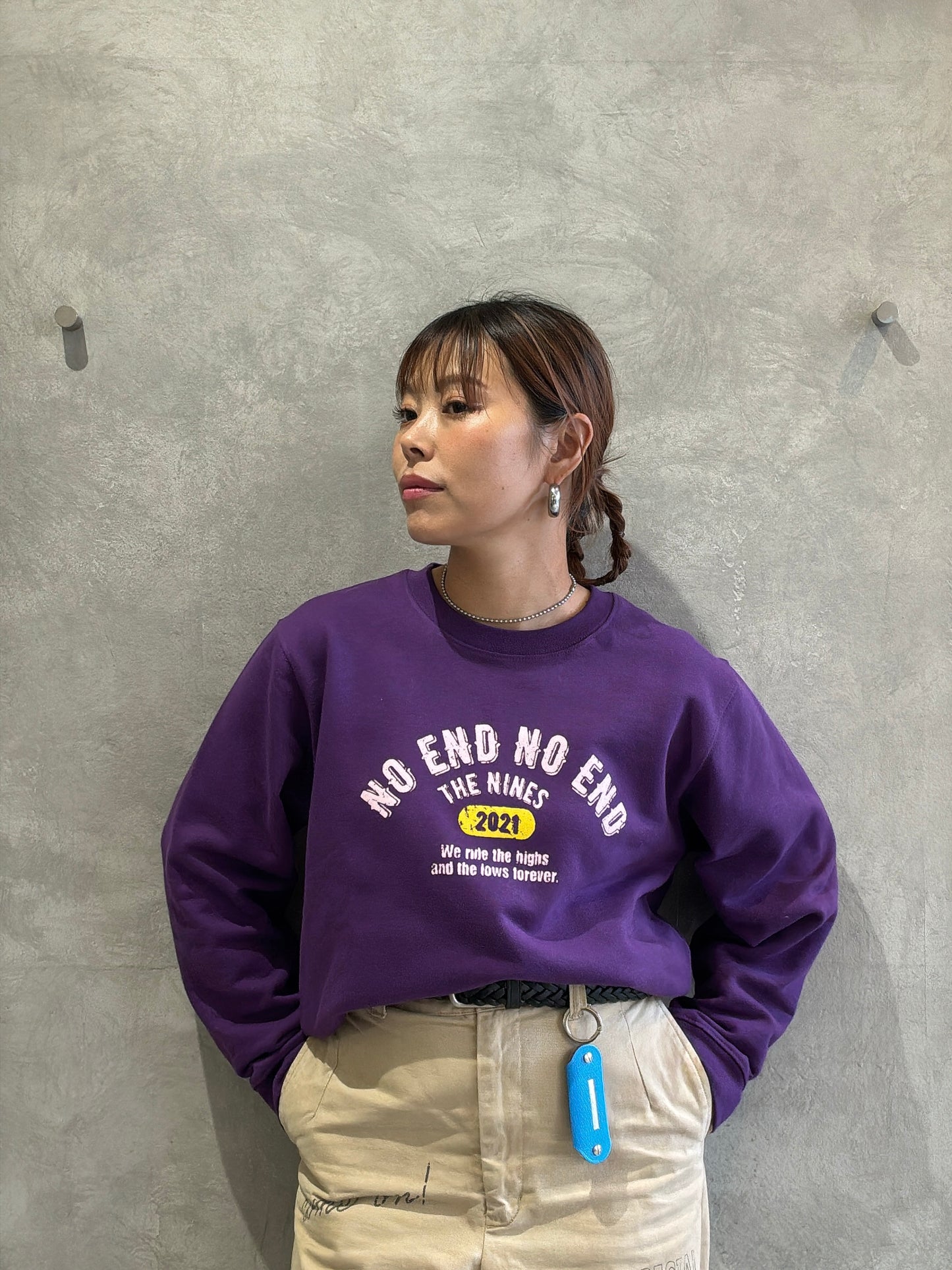 受付終了【予約販売】カレッジデザインスウェット／the Nines