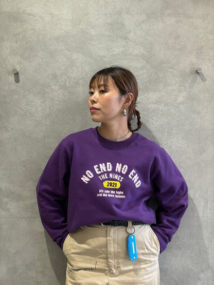 受付終了【予約販売】カレッジデザインスウェット／the Nines