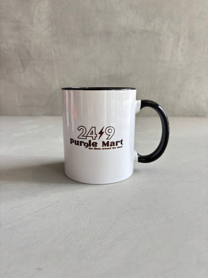 受付終了【予約販売】PURPLE MART⚡︎オリジナルバイカラーマグカップ／the Nines