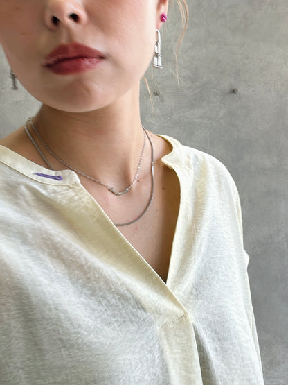 シンプルネックレス