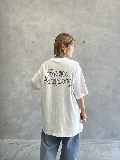 受付終了【予約販売】men'sサイズ／コード刺繍ポケット Tシャツ／ING